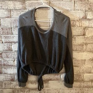 Open Back Sweater
